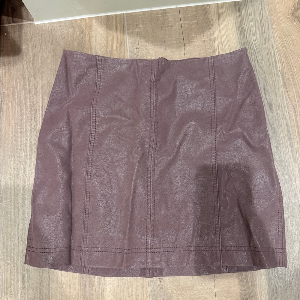 Free People Mauve Mini Skirt